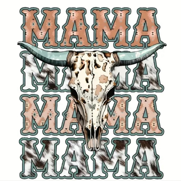 Hand Crafted Other - MAMA Hand Crafted Western Graphic Tee